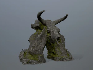 SkullGate 3D Model