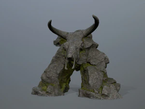 SkullGate 3D Model