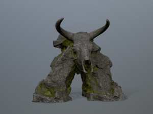 SkullGate Modelo 3D