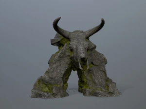 SkullGate 3D Model
