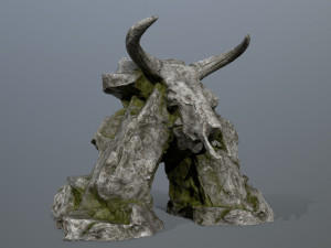 SkullGate 3D Model