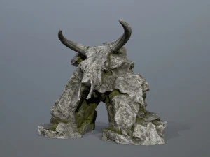 SkullGate 3D Model