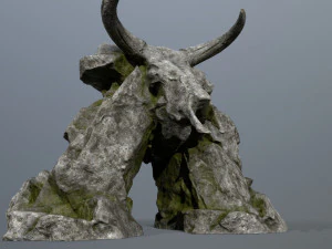 SkullGate 3D Model