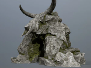 SkullGate 3D Model