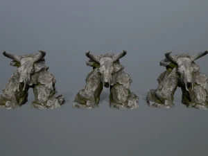 SkullGate 3D Model