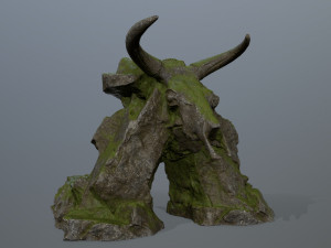 Skull gate 3D Model