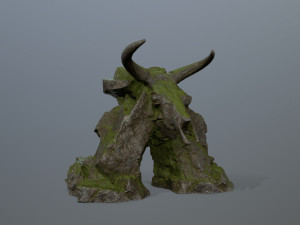 Skull gate 3D Model