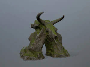 Skull gate 3D Model