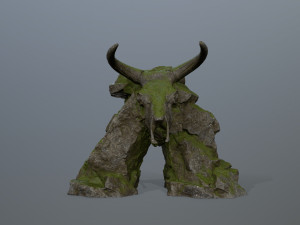 Skull gate 3D Model