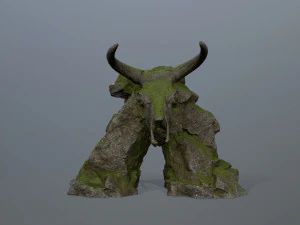 Skull gate 3D Model