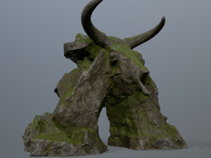 Skull gate 3D Model