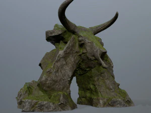 Skull gate 3D Model