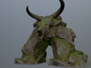 Skull gate 3D Model