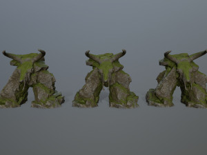 Skull gate 3D Model