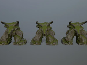 Skull gate 3D Model