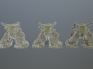 Skull gate 3D Model