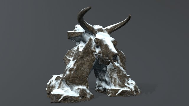 Skullgate 3D 模型 .c4d .max .obj .3ds .fbx .stl .blend