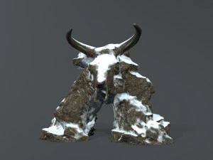 Brama Czaszki Model 3D