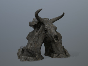 Skull gate 3D 模型
