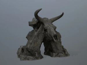 Skull gate 3D Model
