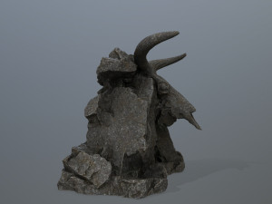 Skull gate 3D 模型