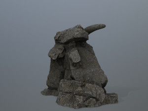 Skull gate 3D 模型