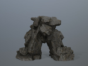 Skull gate 3D 模型
