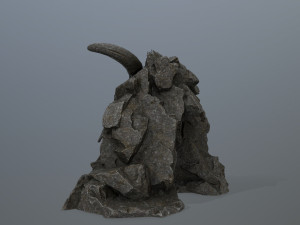 Skull gate 3D 模型