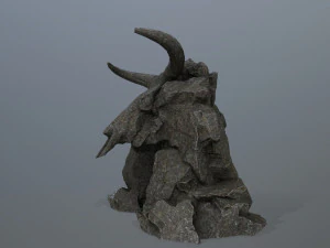 Skull gate 3D Model