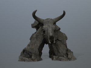 Skull gate 3D 模型