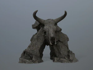 Skull gate 3D Model
