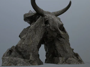 Skull gate 3D Model