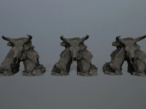 Skull gate 3D Model
