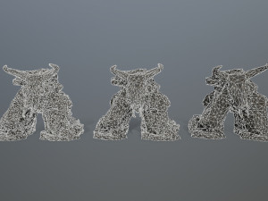 Skull gate 3D 模型