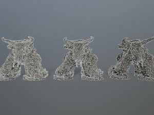 Skull gate 3D Model