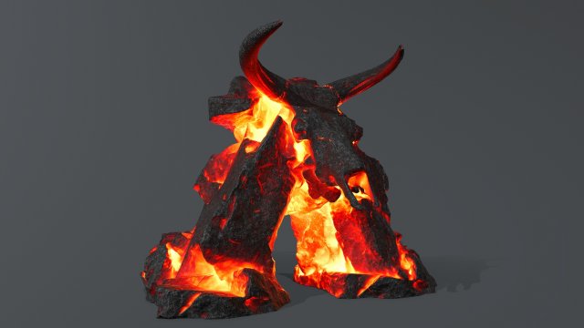 Skullgate 3D Model .c4d .max .obj .3ds .fbx .stl .blend 