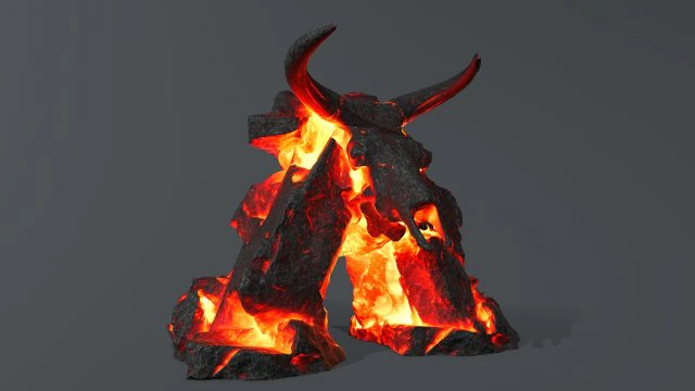 Skullgate 3D Model .c4d .max .obj .3ds .fbx .stl .blend 