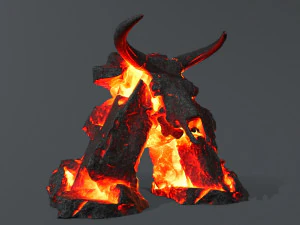 Врата Черепа 3D Модель