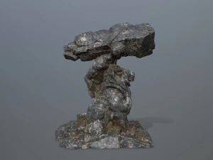 HerculesandLion 3D Model