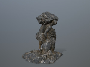 HerculesandLion Model 3D