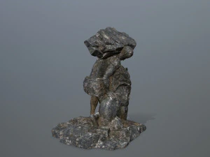 HerculesandLion 3D Model