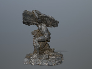 HerculesandLion Model 3D