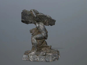 HerculesandLion 3D Model