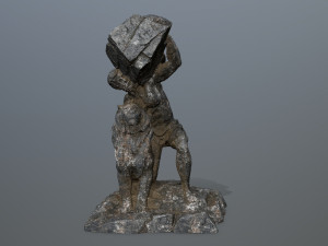 HerculesandLion Model 3D