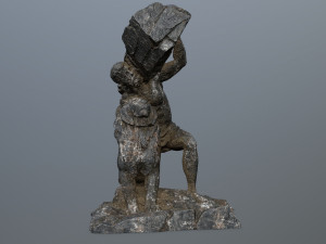 HerculesandLion Model 3D