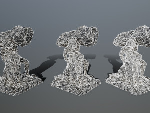 HerculesandLion Model 3D
