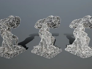 HerculesandLion 3D Model