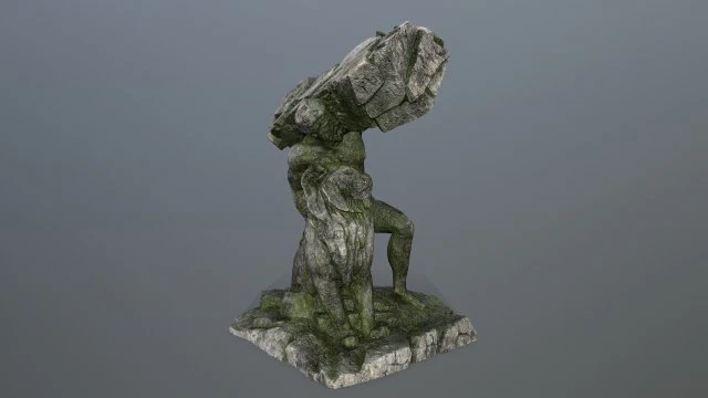 HerculesandLion 3D Model .c4d .max .obj .3ds .fbx .stl .blend 