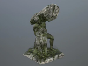 Геркулес и Лев 3D Модель