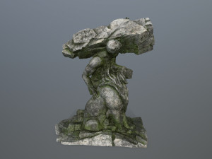 HerculesandLion Model 3D